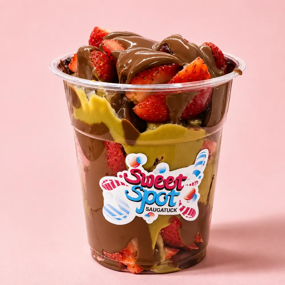 Strawberry Dubai chocolate