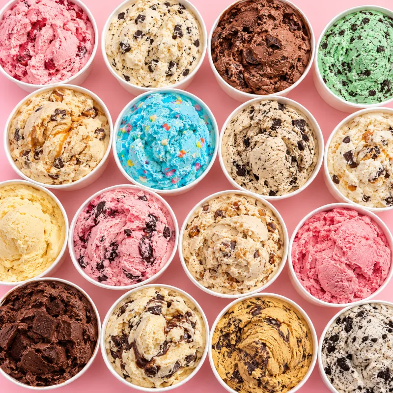 Hand-scooped Michigan-made ice cream